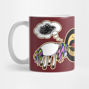 unicorn dart Mug